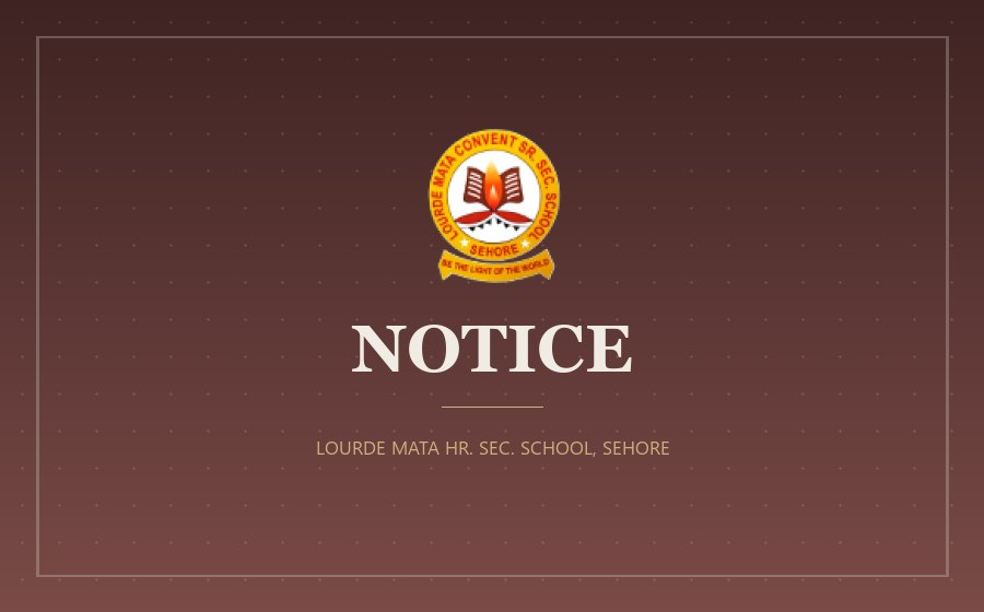 New Session Begins for Classes Ist - IX & XII